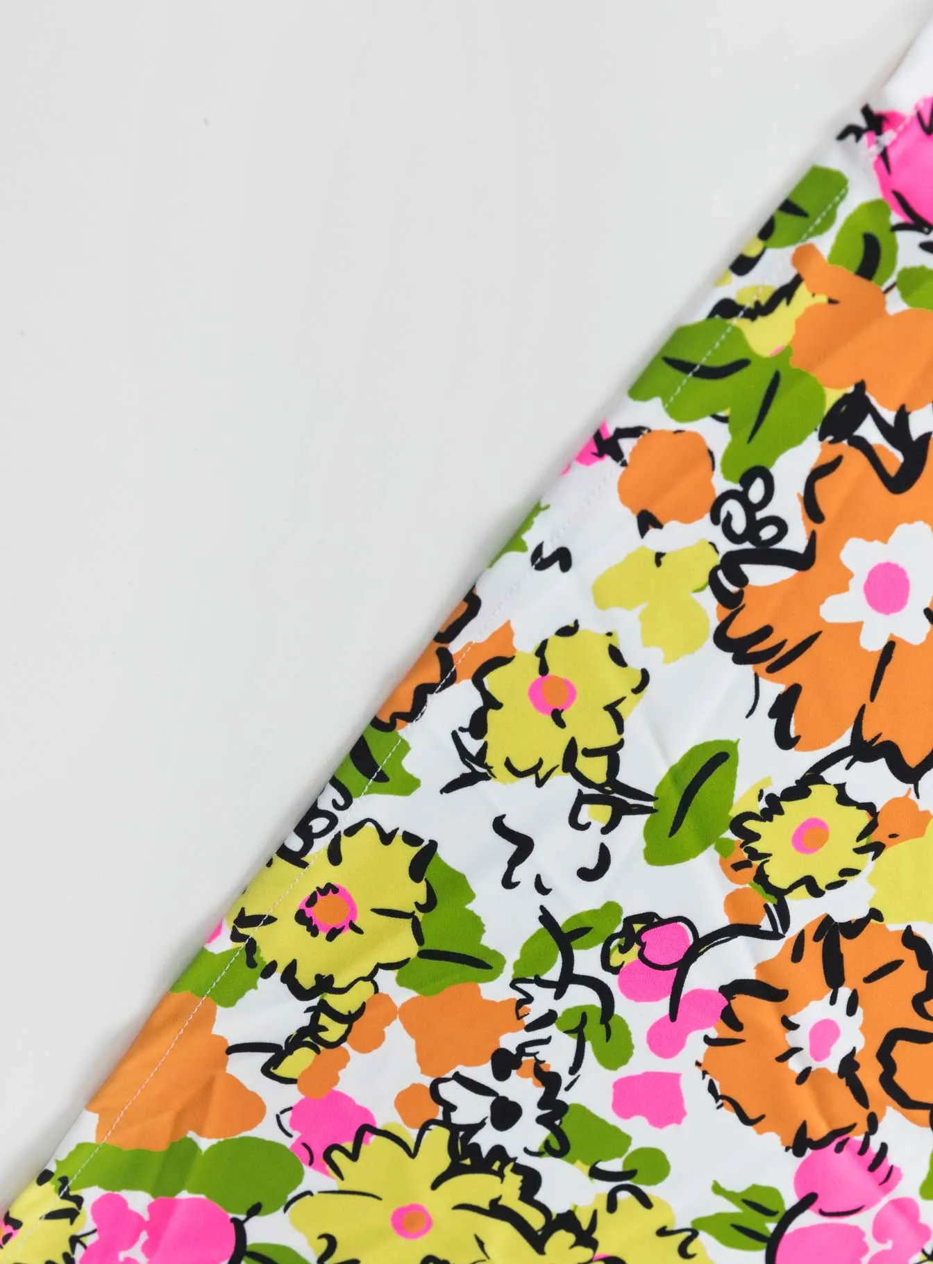 Avani Hair Scarf Orange Multi Floral