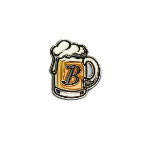 Boston Scally The Mug Cap Pin