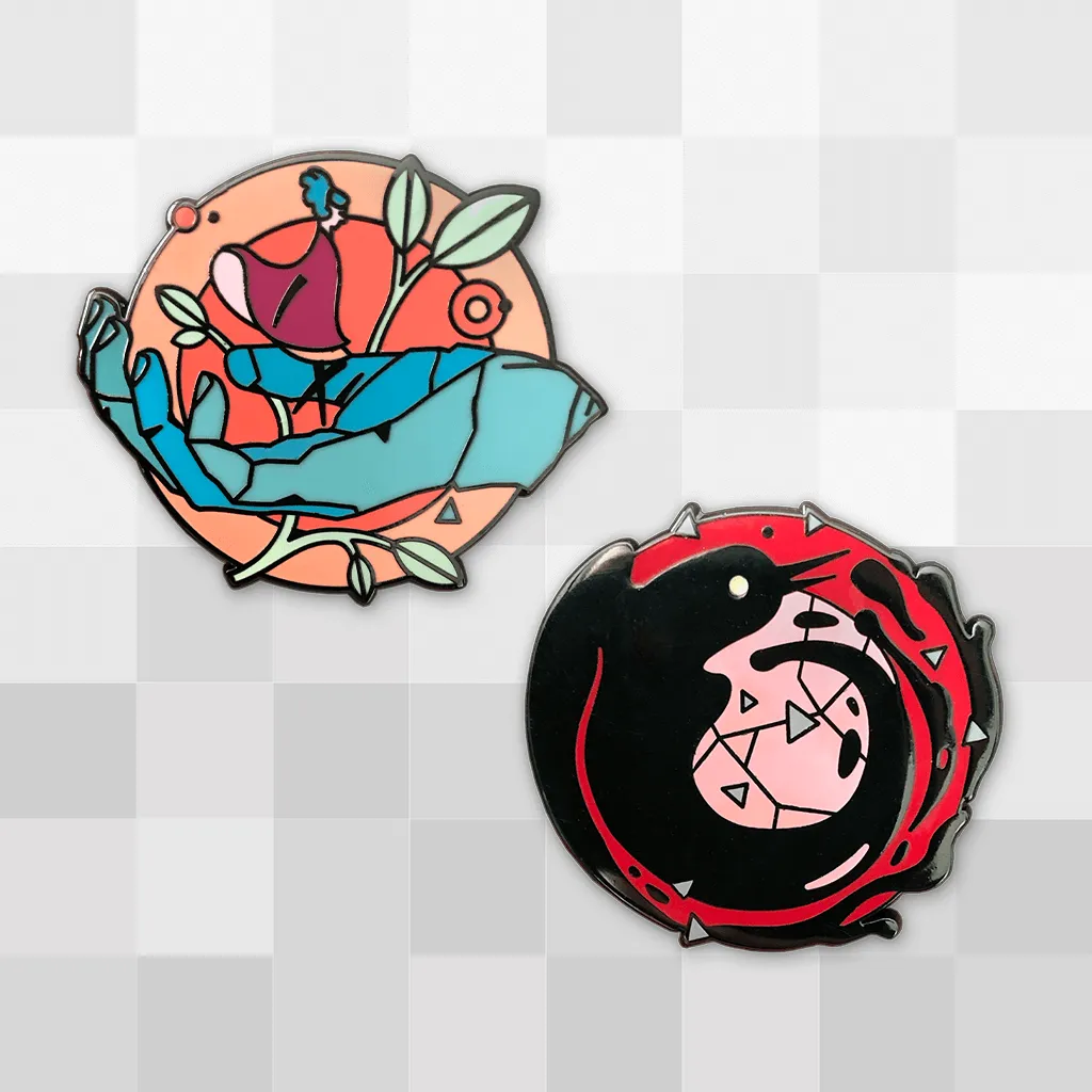 Calm and Storm Pin Set