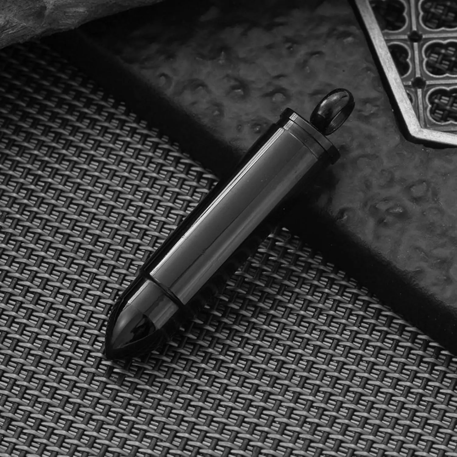 Cylinder Urn Necklaces for Ashes for Men Cremation Jewelry Ash Necklace Pendant Keepsake Ashes Memorial Jewelry