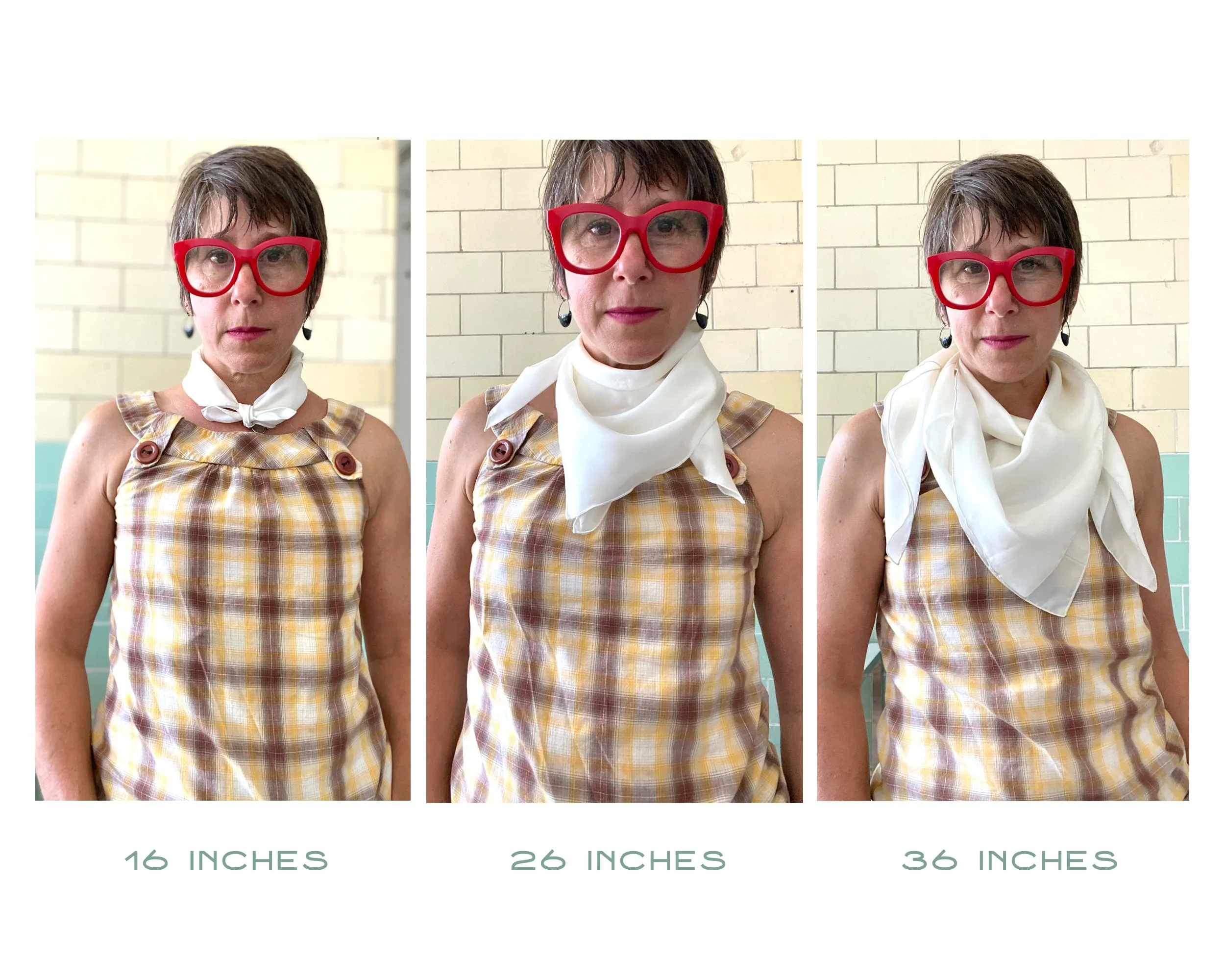 Deco Flowers  square silk scarf in aqua and pink