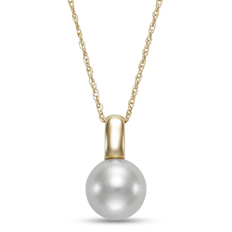 Freshwater Pearl Chunky Pendant Necklace