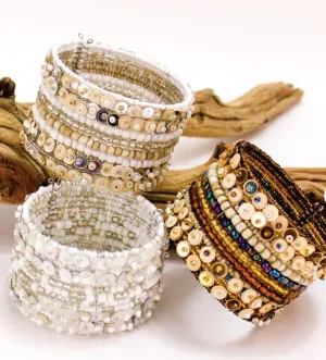 Glitz & Bead Cuff