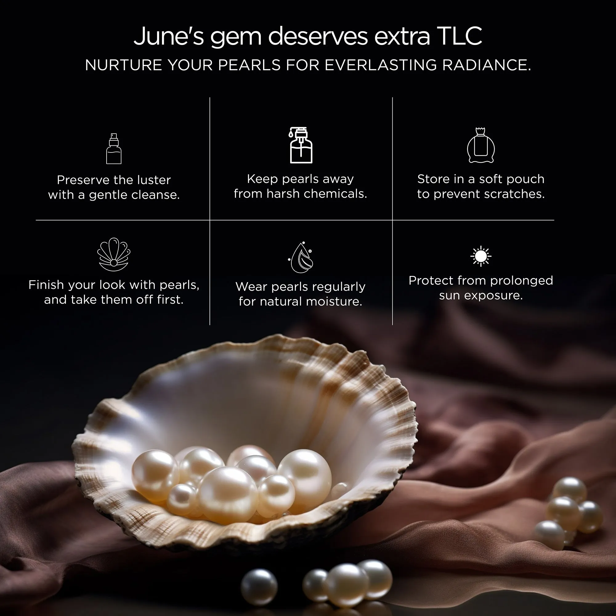 Handpicked Freshwater Pearl Drop Pendant with Diamond