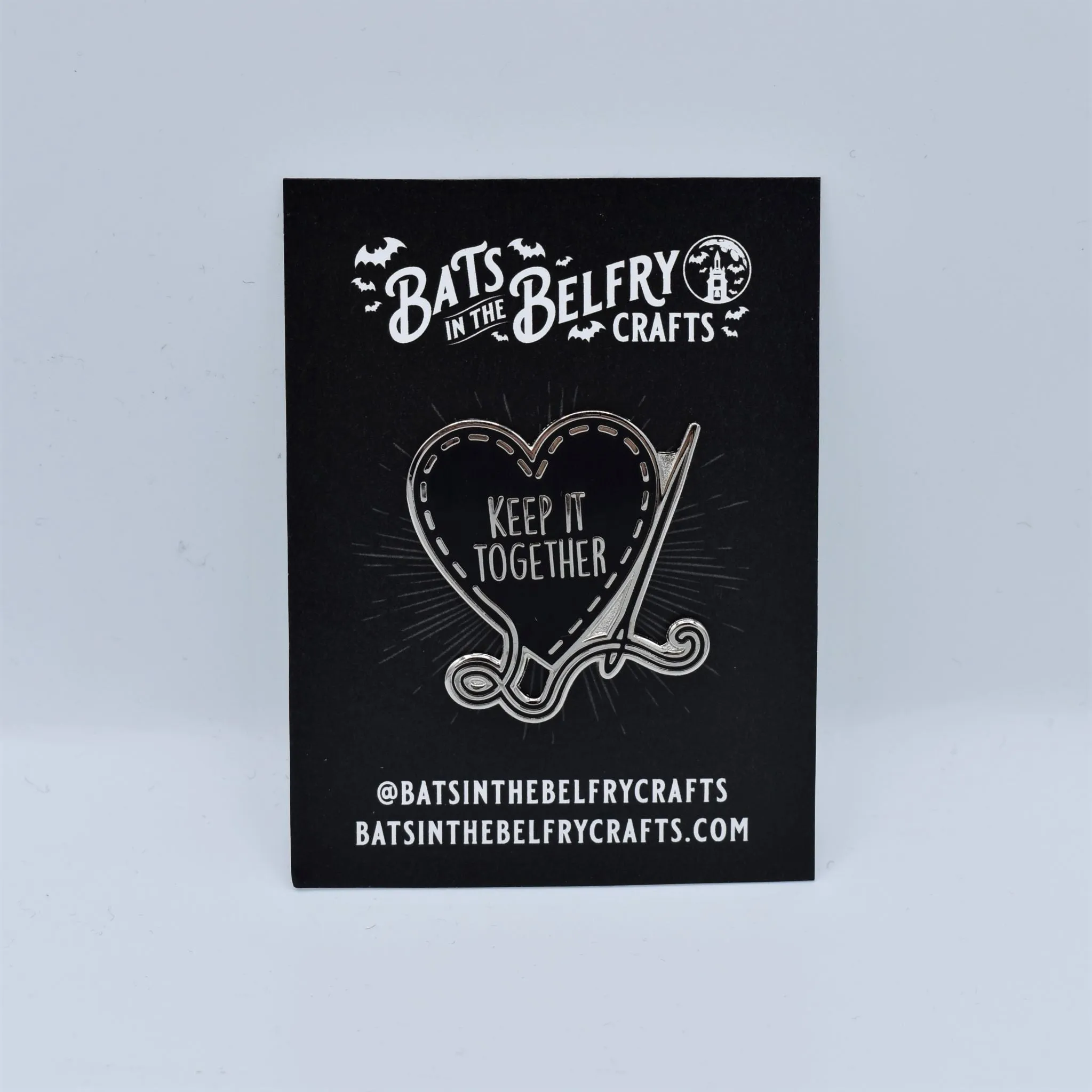 Keep It Together Pin BATS IN THE BELFRY