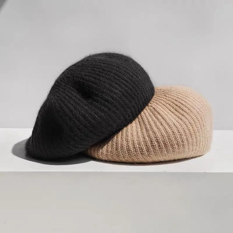 Knitted Beret Hat for Women/ Girl
