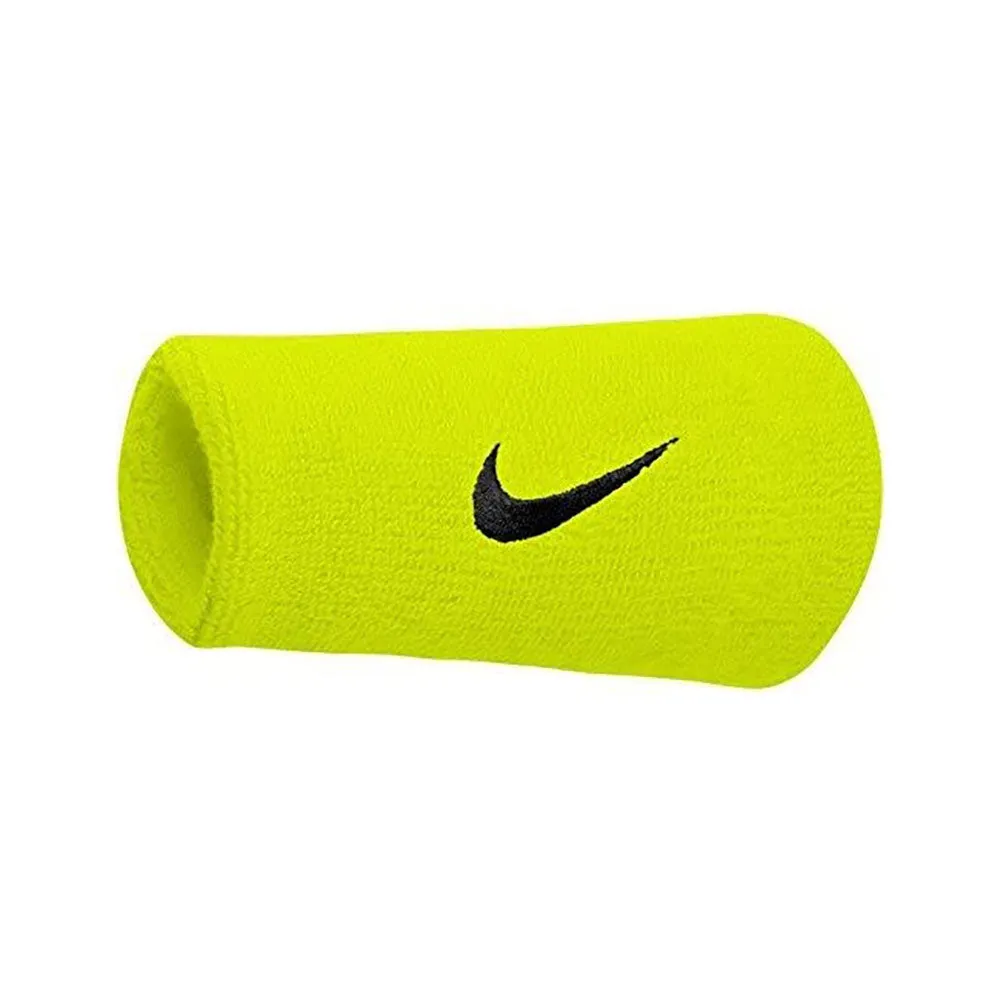 Nike Swoosh Double Wide Wristband 2-pack