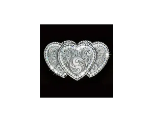 Nocona Hearts Embrace - Belt Buckle 37534