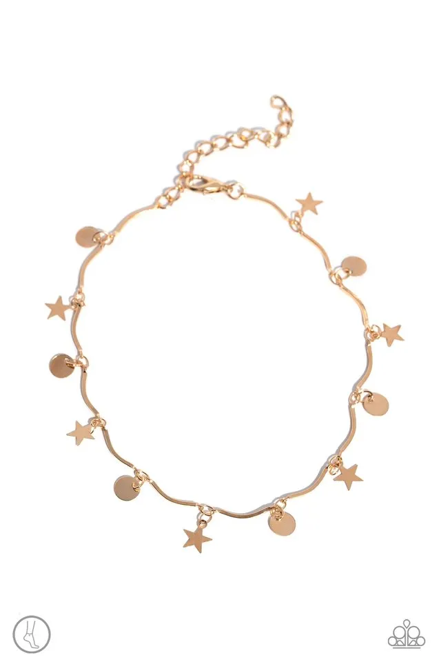 Paparazzi Bracelet ~ BEACH You To It - Gold