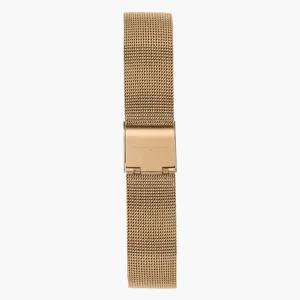 Rose Gold Mesh Strap - Rose Gold - 32mm