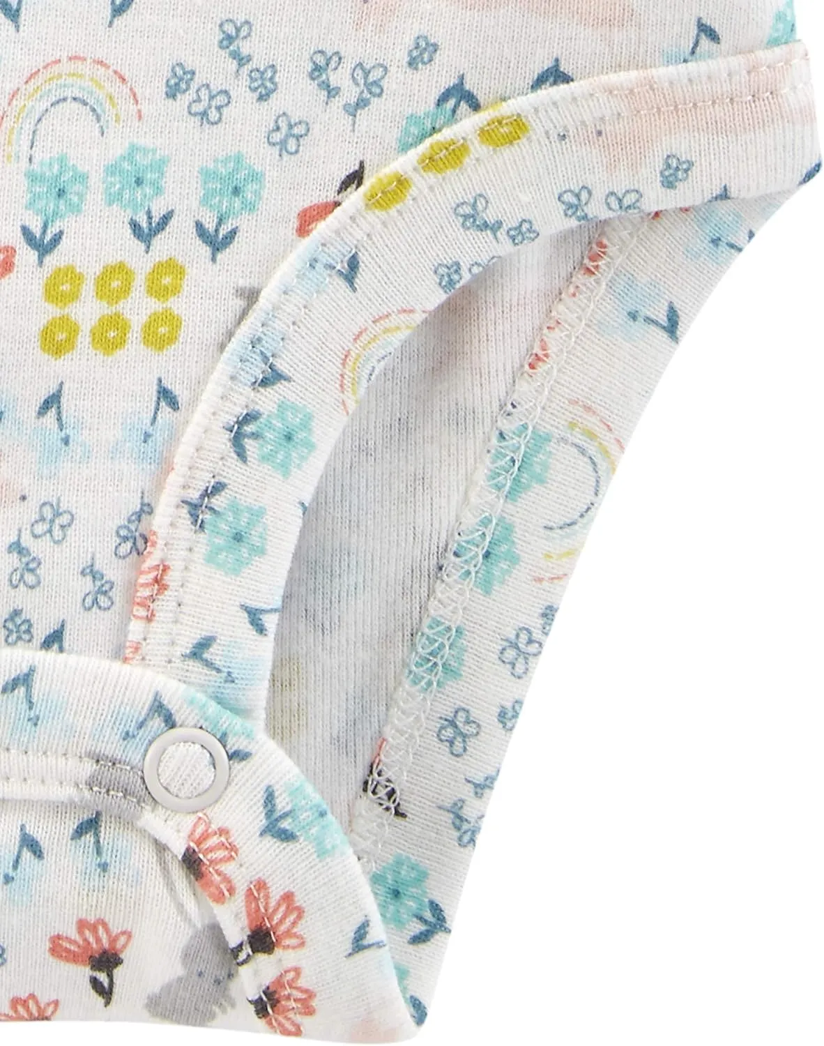 Simple Joys by Carter's Baby Girls' Long-Sleeve Bodysuit, Pack of 5