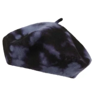 Unisex Mixed Color Wool French Beret - Angela & William