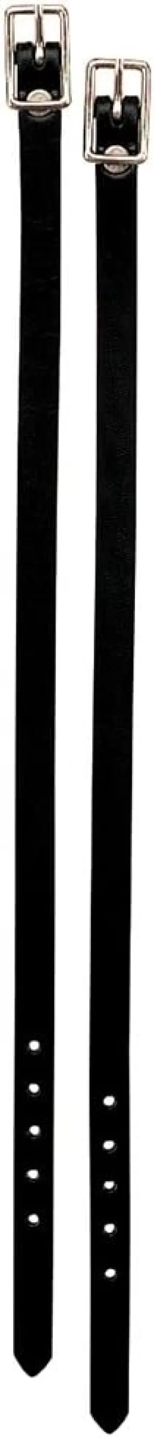 Weaver Leather English Spur Straps , Black , 1/2 x 16