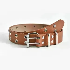 Women's Fashion Stars Decorative Double row Belt
