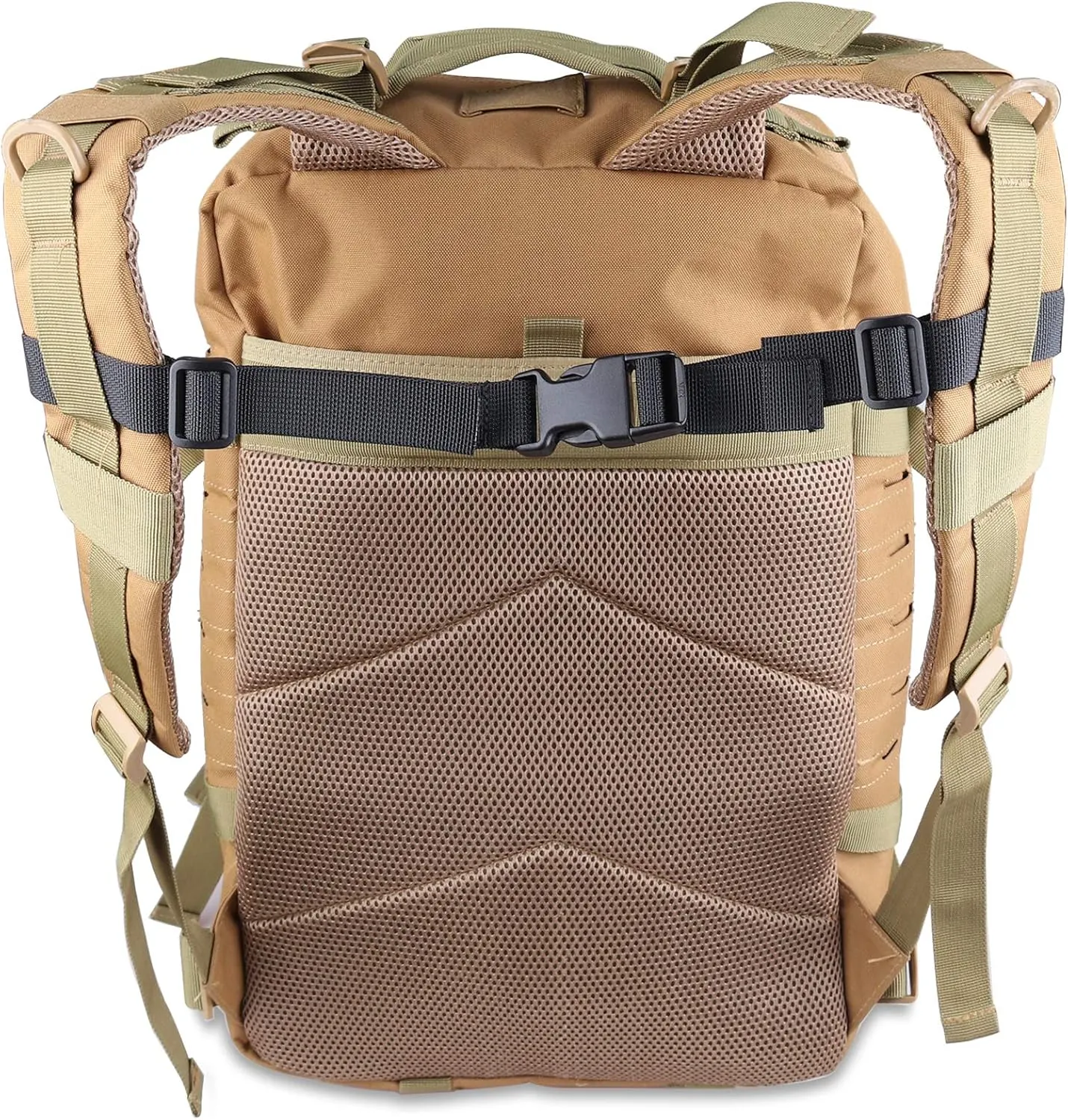 XTACER Backpack Chest Strap Adjustable Backpack Sternum Strap Chest Belt with Buckle (Pack of 4)